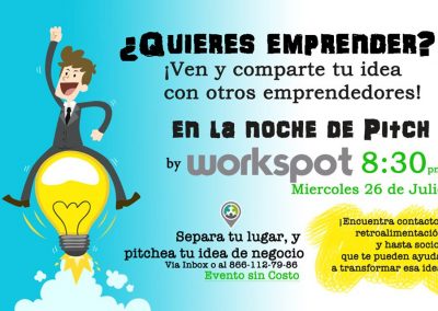 Workspot Noche de Pitch - Renta de Oficinas en Monclova - Business Center
